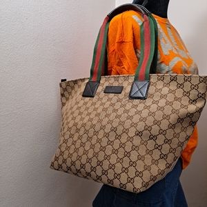 Gucci Monogram Tote Bag